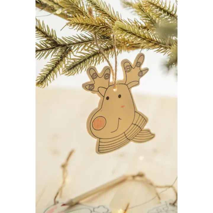 Colouring Christmas tree ornaments - AP800034 (ANDA#23)